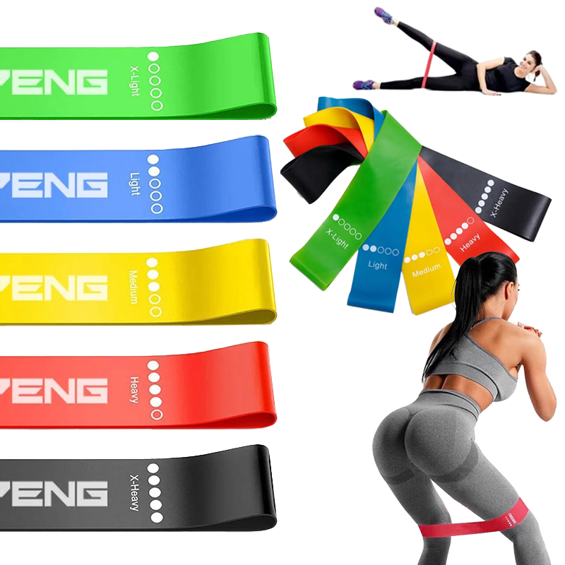 Yoga Fitness Resistance Band - Direnç Egzersiz Döngü Bantları Kadınlar ve