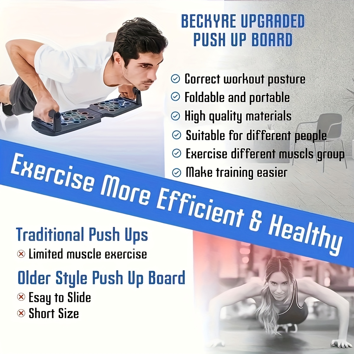 28 Delikli Şınav Tahtası, Saya - Push Up Board incelemesi ve fiyatı