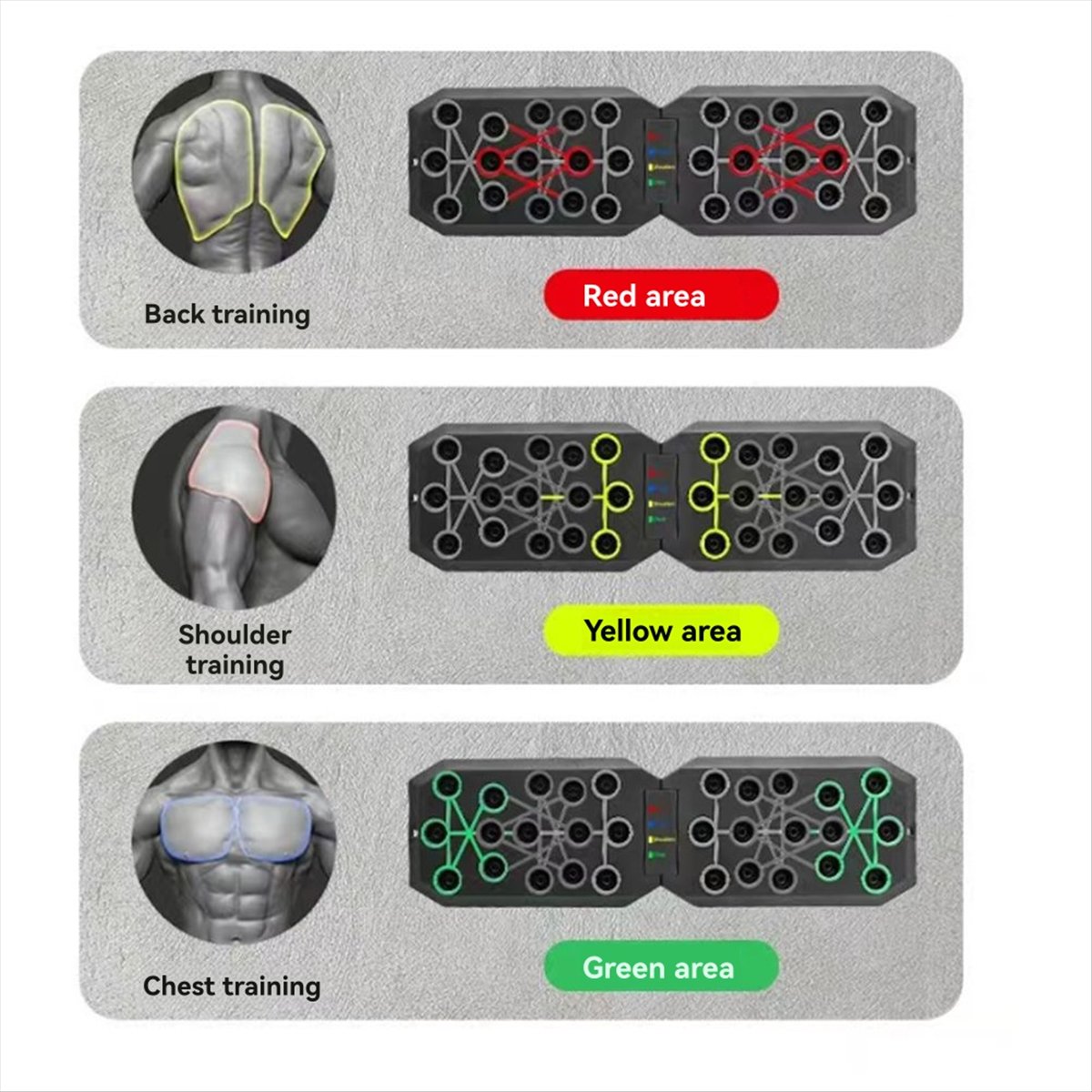 Yeni gelen Taşınabilir Çok Fon - Push Up Board incelemesi ve fiyatı